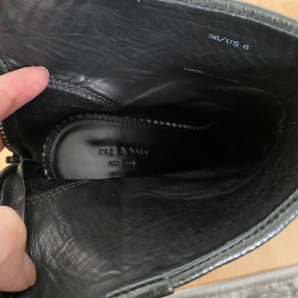 Rag & Bone Newbury Boots - Black leather - Picture 11 of 11